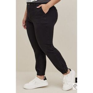 Torrid Size 10 Black Jogger Pants